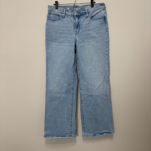 J. Crew Lower-rise Full-length Slim-wide Jean - 30 - Picture 2 of 7